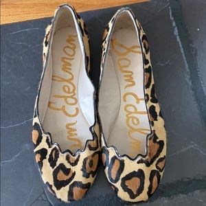 NWT leopard Sam Edelman flats